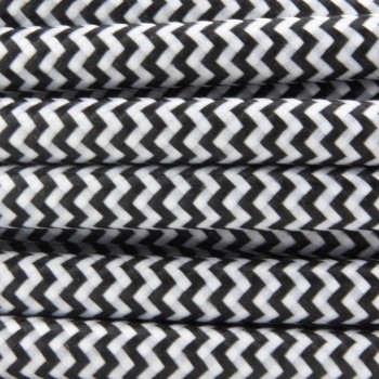 Silk ZIG ZAG black - Round 2