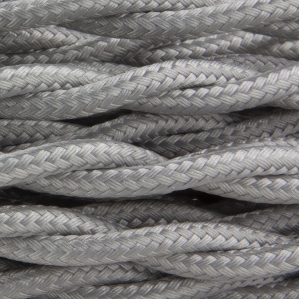 SILVER Silk - Braided