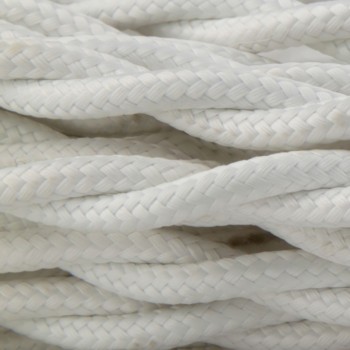 Seta BIANCO - Trecciato 2