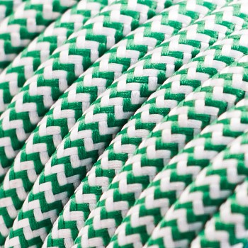 Green ZIG ZAG Silk - Round 2