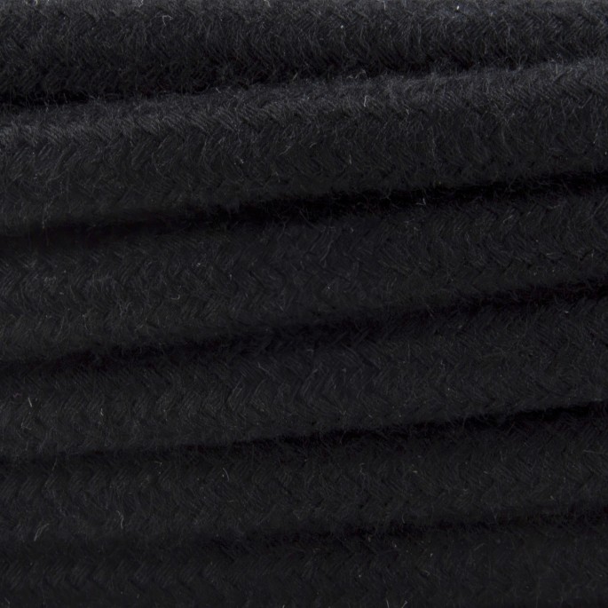 BLACK Cotton - Round