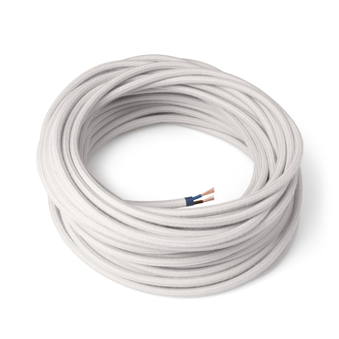 WHITE cotton - Round