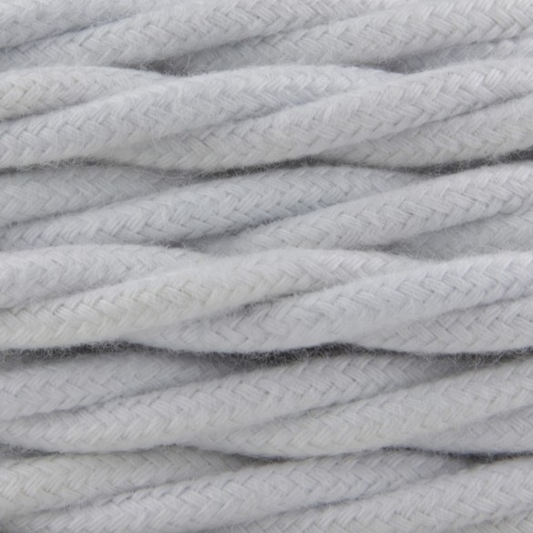 WHITE cotton - Braided