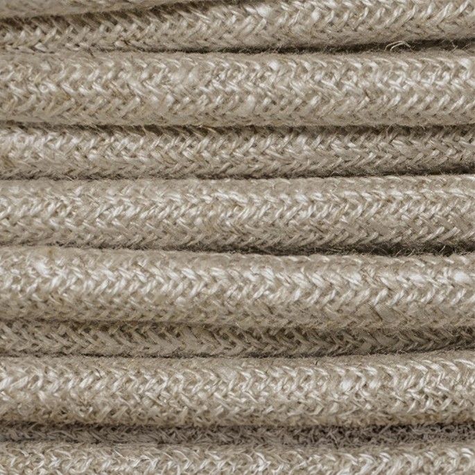BEIGE Linen - Round