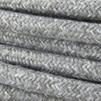 Lino GRIGIO chiaro - Tondo 2