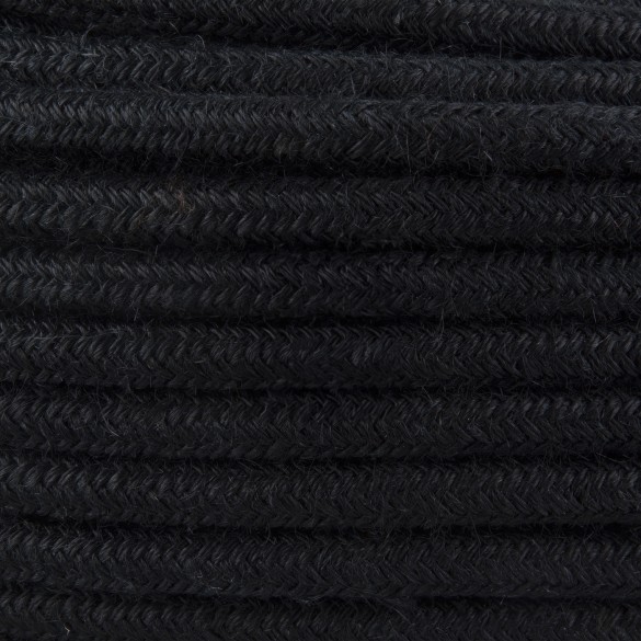 BLACK Jute - Round
