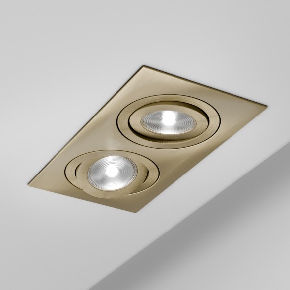 Faretto SQUARE x2 - basculante