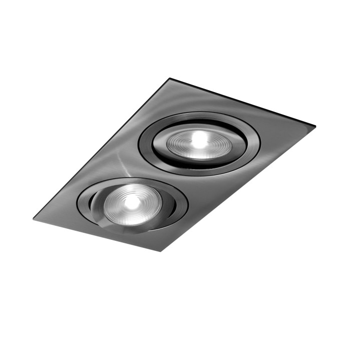 Faretto SQUARE x2 - basculante