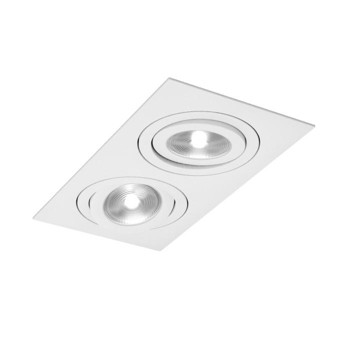 Faretto SQUARE x2 - basculante