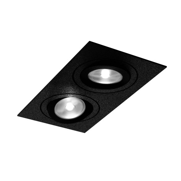 Faretto SQUARE x2 - basculante