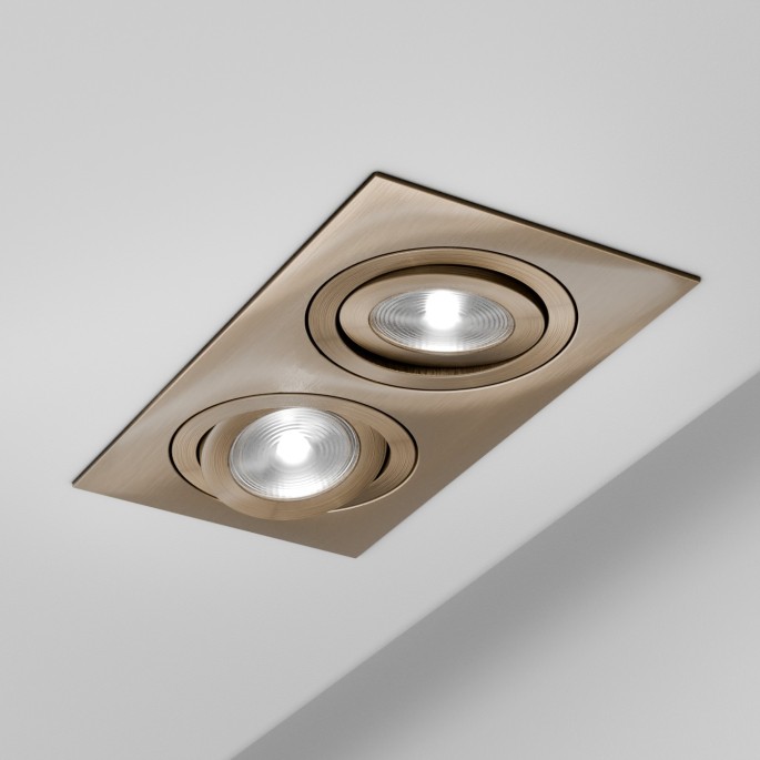 Faretto SQUARE x2 - basculante