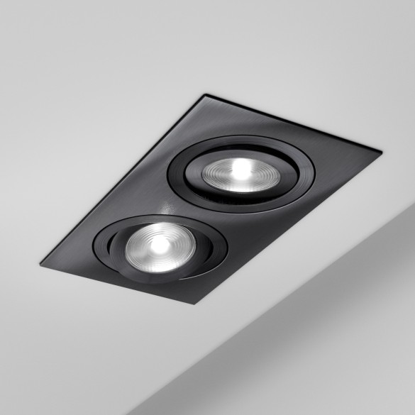 Faretto SQUARE x2 - basculante