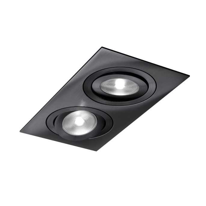 Faretto SQUARE x2 - basculante