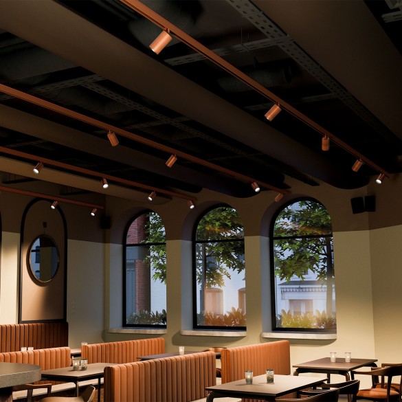 Faretto 48V BRAVO 13 - binario