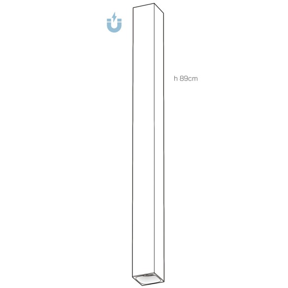 QUBETTO 89 ceiling light