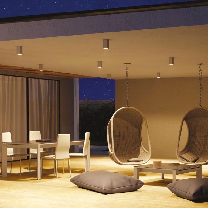 IP54 QUBE ceiling light