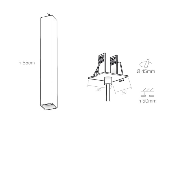 Organo QUBETTO 55 - incasso