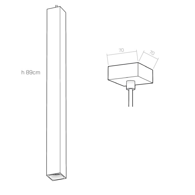 QUBETTO 89 Organ - ceiling