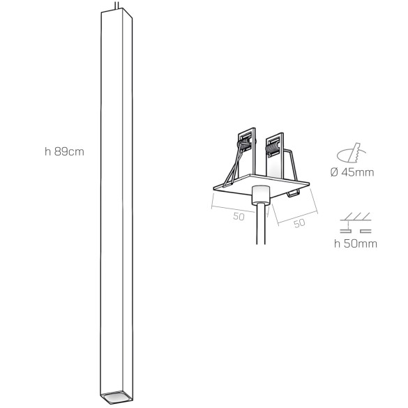Organo QUBINO 89 - incasso