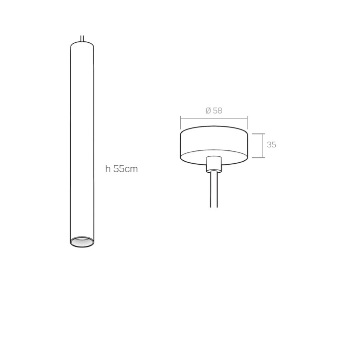 Organo CICCIO 55 - plafone