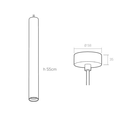 Organo CICCIO 55 - plafone
