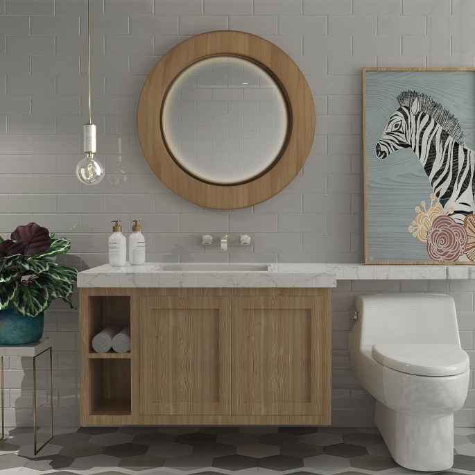 Sospensione MARMO - Bianco